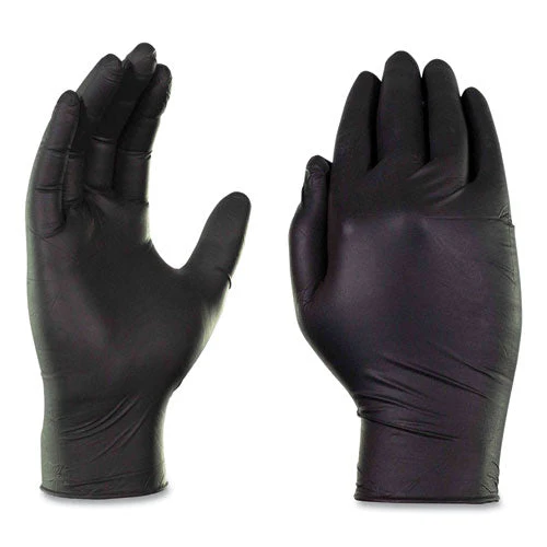 Industrial Nitrile Gloves, Powder-free, 5 Mil, Black, Xx-large, 100 Gloves/box, 10 Boxes/carton - Image 3