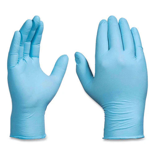 Industrial Nitrile Gloves, Powder-free, 5 Mil, Small, Blue, 100 Gloves/box, 10 Boxes/carton - Image 3