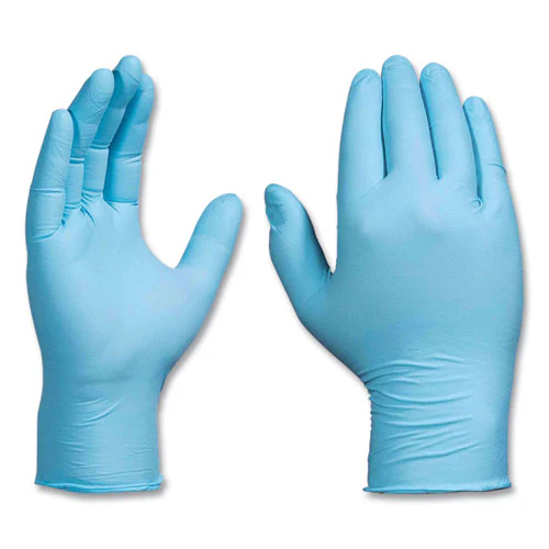 Industrial Nitrile Gloves, Powder-free, 5 Mil, Blue, Large, 100 Gloves/box, 10 Boxes/carton - Image 2