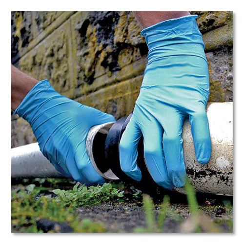 Industrial Nitrile Gloves, Powder-free, 5 Mil, Blue, X-large, 100 Gloves/box, 10 Boxes/carton - Image 3