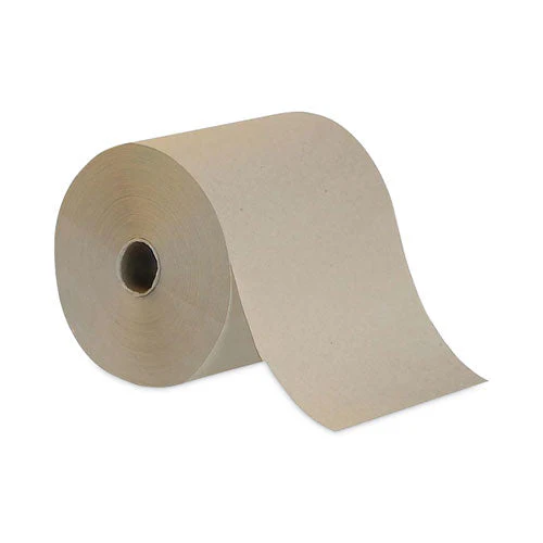 Hardwound Towel, 1-ply, Brown, 800 Ft, 6 Rolls/carton - Image 1