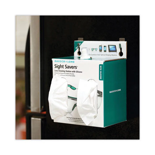 Sight Savers Lens Cleaning Station, 16 Oz Plastic Bottle, 6.5 X 4.75, 1,520 Tissues/box - Image 2