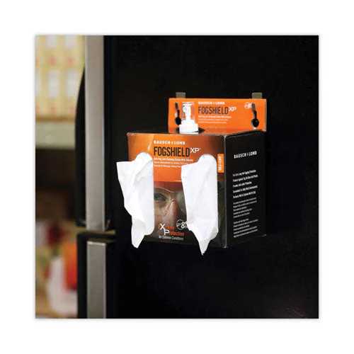Fogshield Disposable Lens Cleaning Station, 12 Oz Bottle, 1,425 Tissues/box - Image 2
