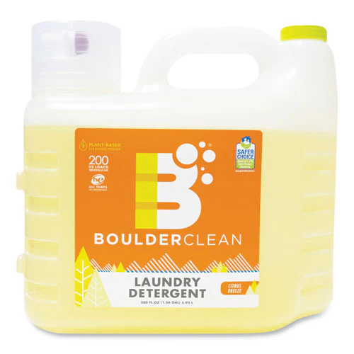 Liquid Laundry Detergent, Citrus Breeze, 200 He Loads, 200 Oz Bottle - Image 1