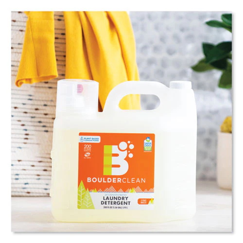 Liquid Laundry Detergent, Citrus Breeze, 200 He Loads, 200 Oz Bottle - Image 2