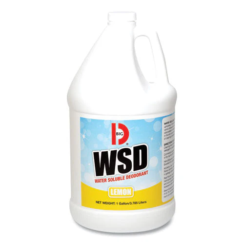 Water-soluble Deodorant, Lemon Scent, 1 Gal Bottle, 4/carton - Image 1