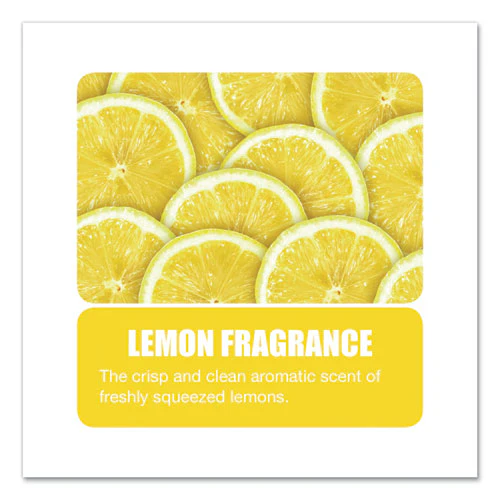 Water-soluble Deodorant, Lemon Scent, 1 Gal Bottle, 4/carton - Image 2