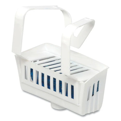 Non-para Toilet Bowl Block, Lasts 30 Days, Evergreen Scent, White, 12/box - Image 2