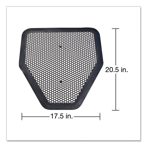 Deo-gard Disposable Urinal Mat, Charcoal, Mountain Air, 17.5 X 20.5, 6/carton - Image 3