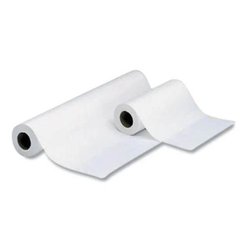 Choice Headrest Paper Roll, Smooth-finish, 8.5" X 225 Ft, White, 12/carton - Image 1