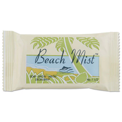 Face And Body Soap, Beach Mist Fragrance, # 1 1/2 Bar, 500/carton - Image 1