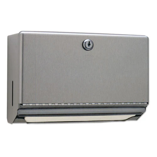 Surface-mounted Paper Towel Dispenser, 10.75 X 4 X 7.06, Stainless Steel - Image 1