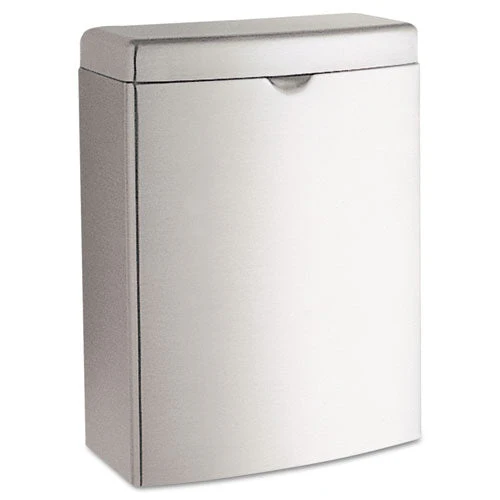 Contura Receptacle, 1 Gal, Stainless Steel - Image 1