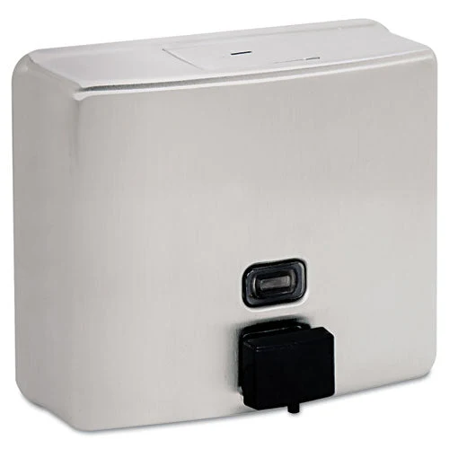 Conturaseries Surface-mounted Liquid Soap Dispenser, 40 Oz, 7 X 3.31 X 6.13, Stainless Steel Satin - Image 1