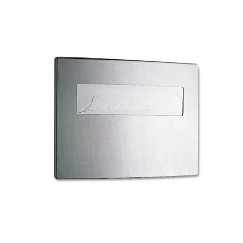Stanless Steel Toilet Seat Cover Dispenser, Conturaseries, 15.75 X 2.25 X 11.25, Satin Finish - Image 1