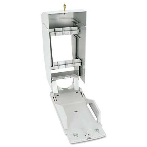 Matrix Series Two-roll Tissue Dispenser, 6.25 X 6.88 X 13.5, Gray - Image 3