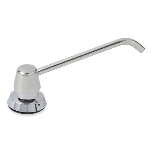 Counter-mounted Soap Dispenser, 34 Oz,  3 X 4 X 6, Stainless Steel - Image 1