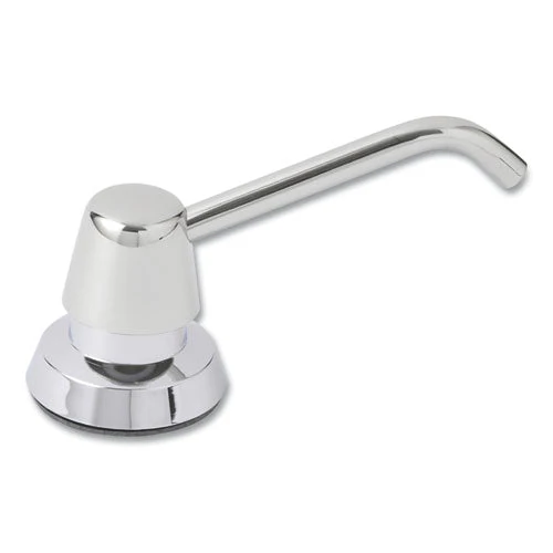 Contura Lavatory-mounted Soap Dispenser, 34 Oz, 3.31 X 4 X 17.63, Chrome/stainless Steel - Image 2