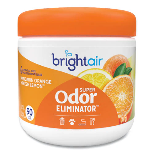 Super Odor Eliminator, Mandarin Orange And Fresh Lemon, 14 Oz Jar - Image 1