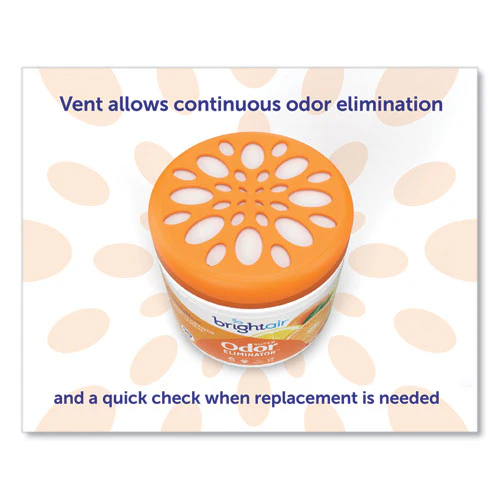 Super Odor Eliminator, Mandarin Orange And Fresh Lemon, 14 Oz Jar - Image 2
