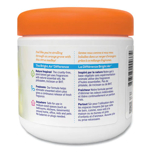 Super Odor Eliminator, Mandarin Orange And Fresh Lemon, 14 Oz Jar - Image 3