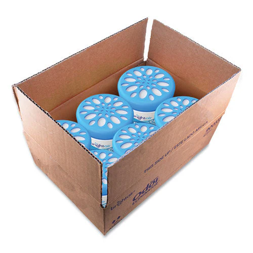 Super Odor Eliminator, Cool And Clean, Blue, 14 Oz Jar, 6/carton - Image 3