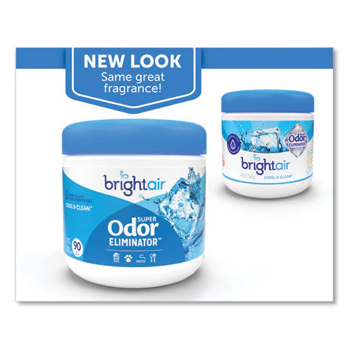 Super Odor Eliminator, Cool And Clean, Blue, 14 Oz Jar - Image 2