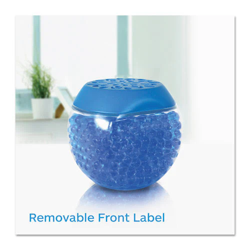 Scent Gems Odor Eliminator, Cool And Clean, Blue, 10 Oz Jar, 6/carton - Image 3