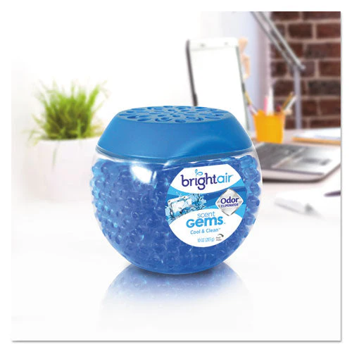 Scent Gems Odor Eliminator, Cool And Clean, Blue, 10 Oz Jar - Image 2