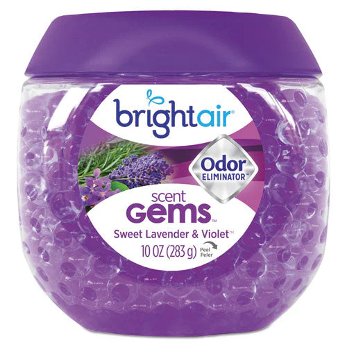 Scent Gems Odor Eliminator, Sweet Lavender And Violet, 10 Oz Jar - Image 1