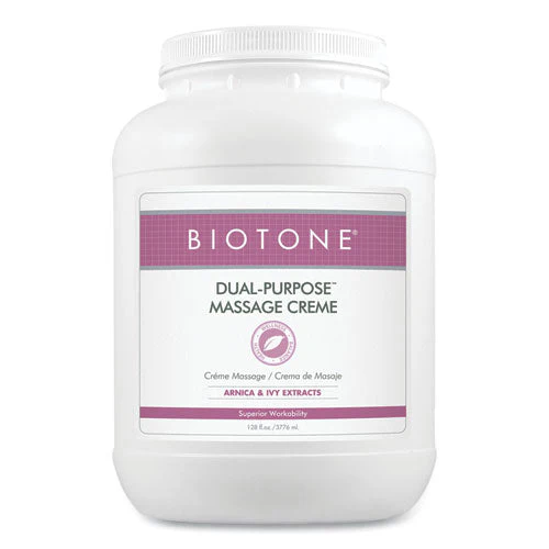 Dual-purpose Massage Creme, 1 Gal Jar, Unscented - Image 1