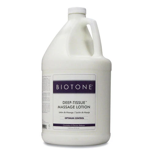 Deep Tissue Massage Lotion, 1 Gal Bottle, Unscented - Image 1
