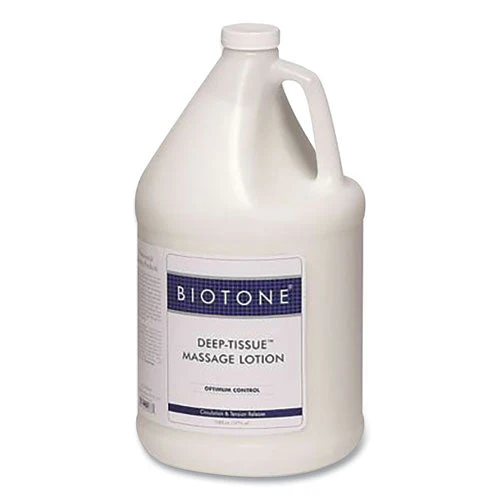 Deep Tissue Massage Lotion, 0.5 Gal Bottle, Unscented - Image 1