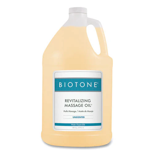 Revitalizing Massage Oil, 1 Gal Bottle, Unscented - Image 1