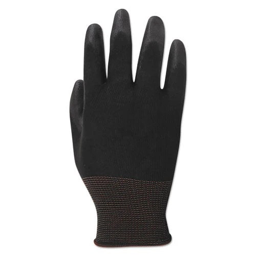 Palm Coated Cut-resistant Hppe Glove, Salt And Pepper/black, Size 8 (medium), Dozen - Image 2