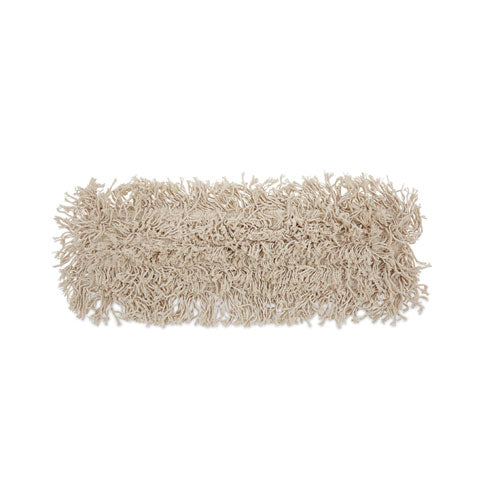 Mop Head, Dust, Cotton, 18 X 3, White - Image 1