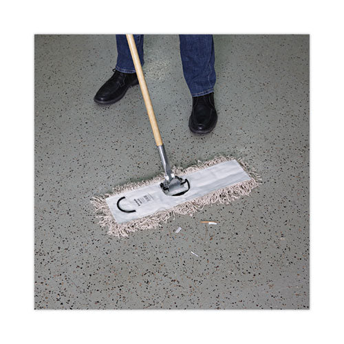 Mop Head, Dust, Cotton, 18 X 3, White - Image 2