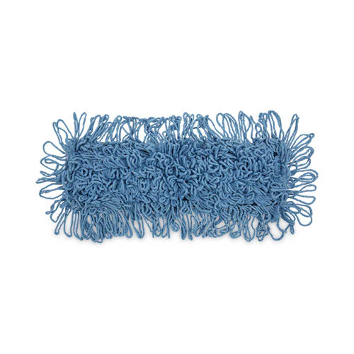Mop Head, Dust, Looped-end, Cotton/synthetic Fibers, 18 X 5, Blue - Image 1