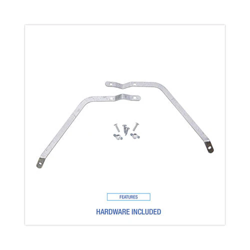 Metal Handle Braces, Large, Fits 24" To 48" Floor Sweeps, 0.5 X 17 X 12 - Image 2