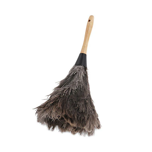 Professional Ostrich Feather Duster, 4" Handle - Image 1