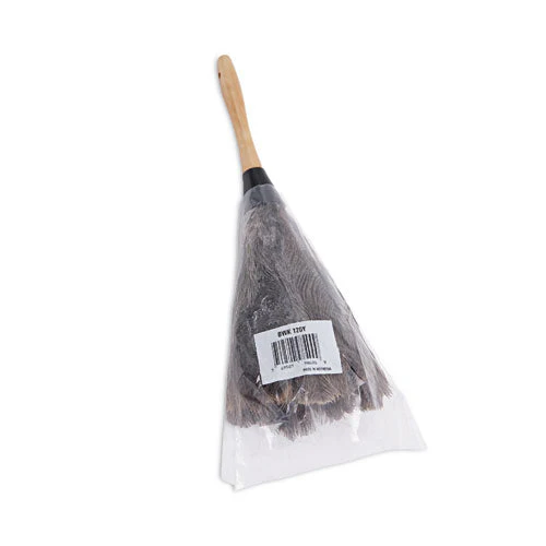 Professional Ostrich Feather Duster, 4" Handle - Image 2