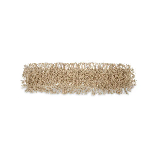 Industrial Dust Mop Head, Washable, Hygrade Cotton, 36w X 5d, White - Image 1