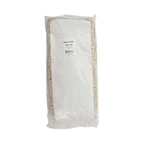Industrial Dust Mop Head, Hygrade Cotton, 48w X 5d, White - Image 2