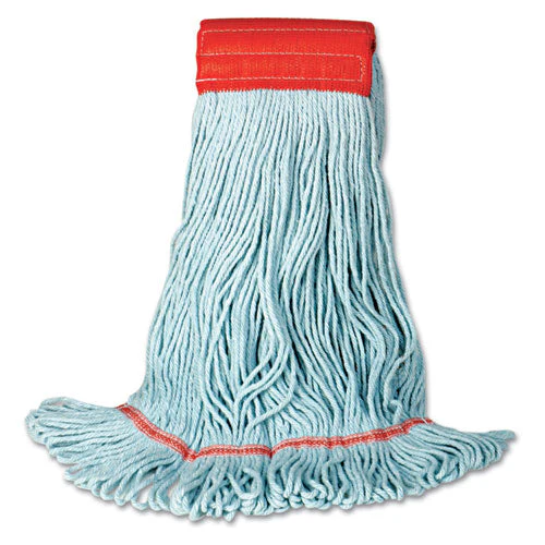 Echomop With Looped-end Wet Head, Synthetic/cotton, Medium, Blue - Image 1
