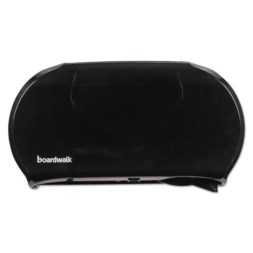 Jumbo Twin Toilet Tissue Dispenser, 20.25 X 6 X 12.25, Black - Image 1