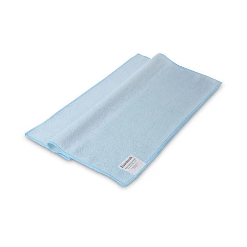Microfiber Cleaning Cloths, 16 X 16, Blue, 24/pack - Image 1