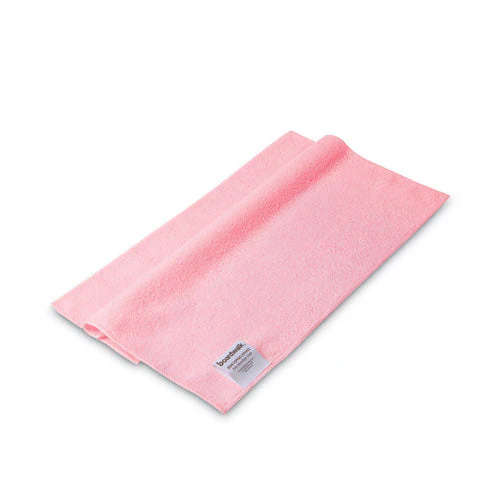 Microfiber Cleaning Cloths, 16 X 16, Pink, 24/pack - Image 1