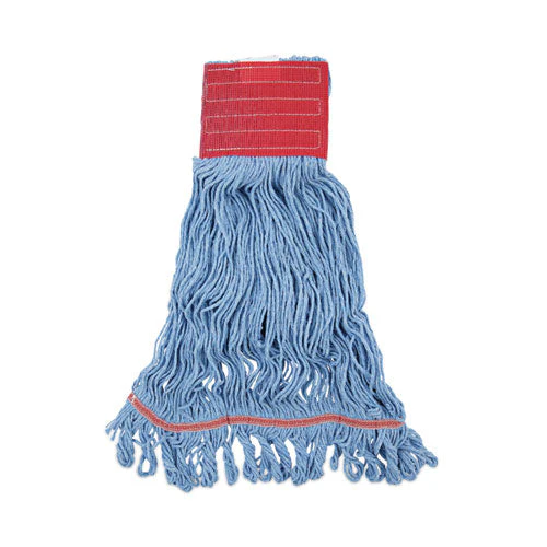 Pro Loop Web/tailband Mop Head, Blue, Large, 12/carton - Image 1