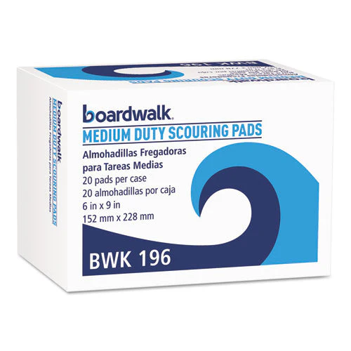 Medium Duty Scour Pad,  6 X 9, Green, 20/carton - Image 1