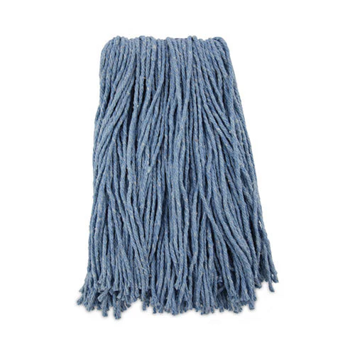 Mop Head, Standard Head, Cotton/synthetic Fiber, Cut-end, #16., Blue - Image 1